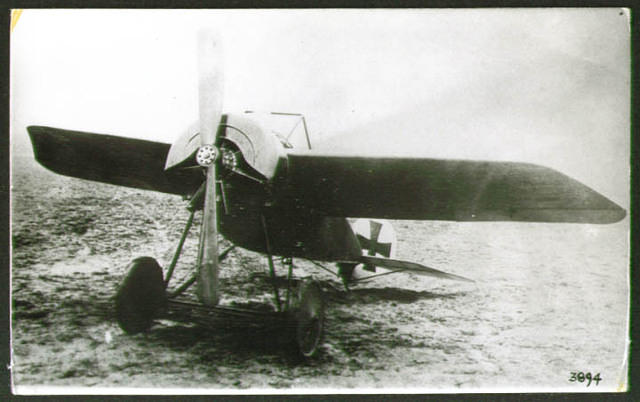 $$Hergt experimental monoplane Germany1917