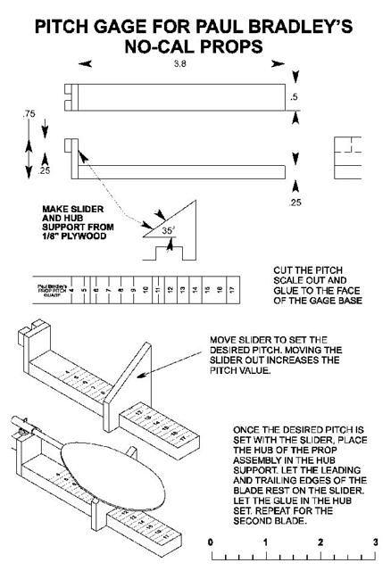 Bradley Pitch Gauge