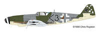 $ bf109k4 StabII JG6 cr