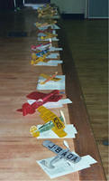 Bong Eagles scale row